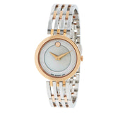 Buy Shop Movado Esperanza Mother of Pearl Dial Two Tone Steel Strap Watch For Women - 0607114 USA Online