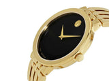 Buy Shop Movado Esperanza Museum 39mm Black Dial Stainless Steel Watch For Men - 0607059 USA Online
