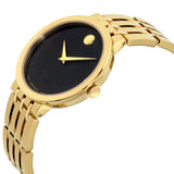 Buy Shop Movado Esperanza Museum 39mm Black Dial Stainless Steel Watch For Men - 0607059 USA Online