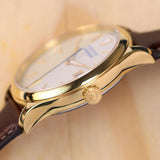 Buy Shop Movado Heritage Calendoplan Beige Dial Brown Leather Strap Watch for Men - 3650003 USA Online