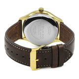 Buy Shop Movado Heritage Calendoplan Beige Dial Brown Leather Strap Watch for Men - 3650003 USA Online