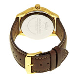 Buy Shop Movado Heritage Calendoplan Beige Dial Brown Leather Strap Watch for Men - 3650003 USA Online