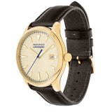 Buy Shop Movado Heritage Calendoplan Beige Dial Brown Leather Strap Watch for Men - 3650003 USA Online