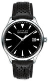 Buy Shop Movado Heritage Calendoplan Black Dial Black Leather Strap Watch for Men - 3650004 USA Online