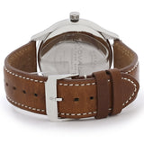 Buy Shop Movado Heritage Calendoplan Black Dial Brown Leather Strap Watch for Men - 3650001 USA Online