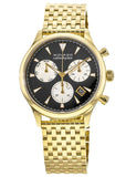 Buy Shop Movado Heritage Calendoplan Blue Dial Gold Steel Strap Watch for Men - 3650015 USA Online