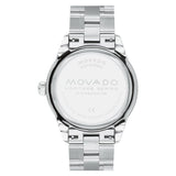 Buy Shop Movado Heritage Calendoplan Blue Dial Silver Steel Strap Watch For Men - 3650094 USA Online
