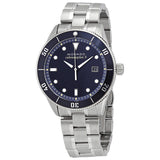 Buy Shop Movado Heritage Calendoplan Blue Dial Silver Steel Strap Watch For Men - 3650094 USA Online