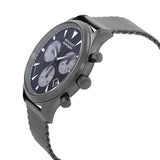 Buy Shop Movado Heritage Calendoplan Chronograph Black Dial Grey Mesh Strap Watch for Men - 3650100 USA Online