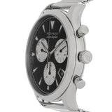 Buy Shop Movado Heritage Calendoplan Chronograph Black Dial Silver Mesh Strap Watch for Men - 3650097 USA Online
