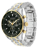 Buy Shop Movado Heritage Calendoplan Chronograph Green Dial Two Tone Steel Strap Watch For Men - 3650167 USA Online