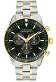 Buy Shop Movado Heritage Calendoplan Chronograph Green Dial Two Tone Steel Strap Watch For Men - 3650167 USA Online
