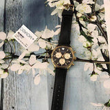 Buy Shop Movado Heritage Chronograph Calendoplan Blue Dial Black Leather Strap Watch for Men - 3650006 USA Online