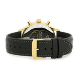 Buy Shop Movado Heritage Chronograph Calendoplan Blue Dial Black Leather Strap Watch for Men - 3650006 USA Online