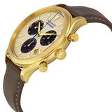 Buy Shop Movado Heritage Chronograph White Black Leather Strap Watch for Men - 3650007 USA Online