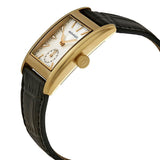 Buy Shop Movado Heritage Mother of Pearl White Dial Black Leather Strap Watch For Women - 3650050 USA Online