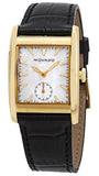 Buy Shop Movado Heritage Mother of Pearl White Dial Black Leather Strap Watch For Women - 3650050 USA Online