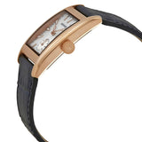 Buy Shop Movado Heritage Mother of Pearl White Dial Blue Leather Strap Watch For Women - 3650052 USA Online