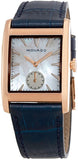 Buy Shop Movado Heritage Mother of Pearl White Dial Blue Leather Strap Watch For Women - 3650052 USA Online