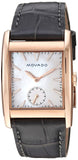 Buy Shop Movado Heritage Mother of Pearl White Dial Grey Leather Strap Watch For Women - 3650051 USA Online