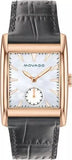 Buy Shop Movado Heritage Mother of Pearl White Dial Grey Leather Strap Watch For Women - 3650051 USA Online