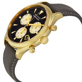 Buy Shop Movado Heritage Chronograph Calendoplan Blue Dial Black Leather Strap Watch for Men - 3650006 USA Online