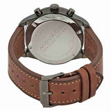 Buy Shop Movado Heritage Series 29mm Calendoplan Chronograph Black Dial Brown Leather Strap Watch For Men - 3650060 USA Online