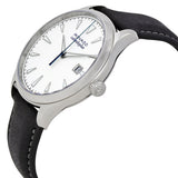 Buy Shop Movado Heritage Calendoplan White Dial Black Leather Strap Watch for Men - 3650002 USA Online