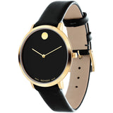 Buy Shop Movado 70th Anniversary Special Edition Black Dial 35mm Watch For Women - 0607137 USA Online