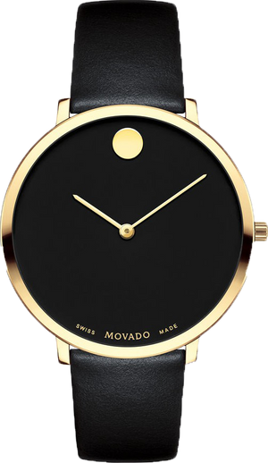 Buy Shop Movado 70th Anniversary Special Edition Black Dial 35mm Watch For Women - 0607137 USA Online