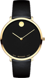 Buy Shop Movado 70th Anniversary Special Edition Black Dial 35mm Watch For Women - 0607137 USA Online