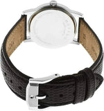 Buy Shop Movado Museum Blue Dial Black Leather Strap Watch For Men - 2100009 USA Online