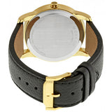 Buy Shop Movado Museum Black Dial Black Leather Strap Watch For Men - 0607014 USA Online