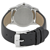Buy Shop Movado Museum Classic Black Dial Black Leather Strap Watch For Women - 0606503 USA Online