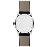 Buy Shop Movado Museum Classic Black Dial Black Leather Strap Watch For Women - 0606503 USA Online