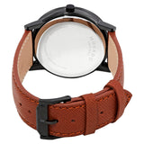 Buy Shop Movado Museum Classic Black Dial Brown Leather Strap Watch for Men - 0607198 USA Online