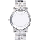 Buy Shop Movado Museum Classic Black Dial Silver Steel Strap Watch for Men - 0607199 USA Online