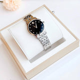 Buy Shop Movado Museum Classic Black Dial Silver Steel Strap Watch For Women - 0606858 USA Online