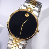 Buy Shop Movado Museum Classic Black Dial Two Tone Steel Strap Watch for Men - 0607200 USA Online