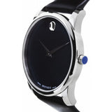 Buy Shop Movado Museum Classic Blue Dial Black Leather Strap Watch for Men - 606610 USA Online