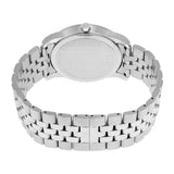 Buy Shop Movado Museum Classic Blue Dial Silver Steel Strap Watch for Men - 606982 USA Online