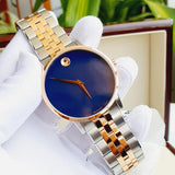 Buy Shop Movado Museum Classic Blue Dial Two Tone Steel Strap Watch for Men - 0607267 USA Online