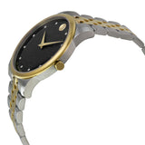 Buy Shop Movado Museum Classic Diamonds Black Dial Two Tone Steel Strap Watch For Men - 0606879 USA Online