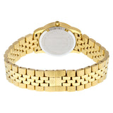 Buy Shop Movado Museum Classic Diamonds Mother of Pearl Dial Gold Steel Strap Watch For Women - 0606998 USA Online