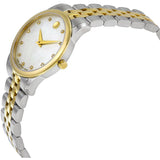 Buy Shop Movado Museum Classic Diamonds Mother of Pearl Dial Two Tone Steel Strap Watch For Women - 0606613 USA Online