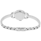 Buy Shop Movado Rondiro 22mm Black Dial Silver Steel Strap Watch For Women - 0606796 USA Online