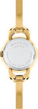 Buy Shop Movado Rondiro 22mm Black Dial Yellow Gold Steel Strap Watch For Women - 0606888 USA Online