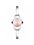 Buy Shop Movado Rondiro 22mm Pink Dial Stainless Steel Watch For Women - 0606797 USA Online