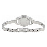 Buy Shop Movado Rondiro Diamonds Black Dial Silver Steel Strap Watch For Women - 0606798 USA Online
