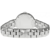 Buy Shop Movado Sapphire Diamonds Silver Dial Silver Steel Strap Watch For Women - 606814 USA Online